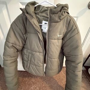 Nike Khaki Therma-Fit Jacket